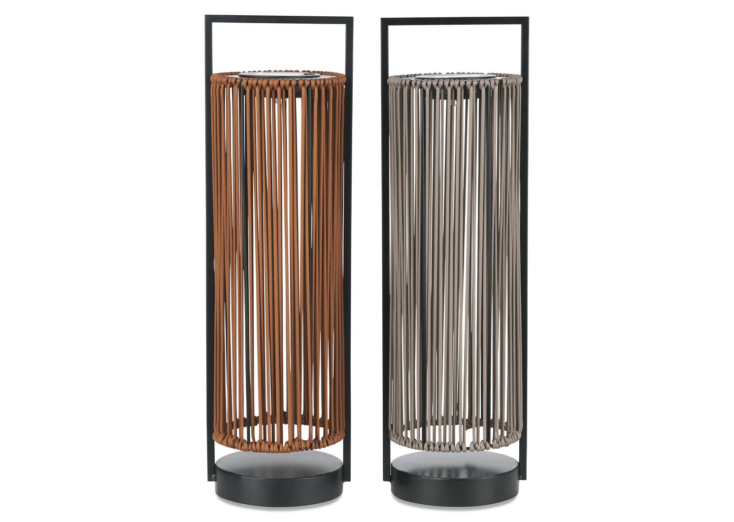 Dakota Solar LED Lantern Brown