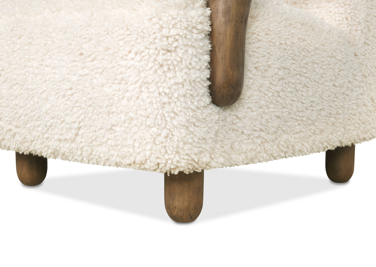 Fauteuil Gloria -Burke naturel
