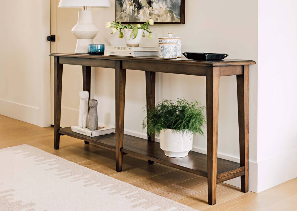 Table console Thornly -Hughes ambr&eacute;