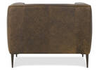 Fauteuil en cuir Marcello -Waco tabac