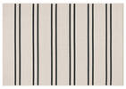 Samoa Outdoor Rug 63x91 Natural/Black