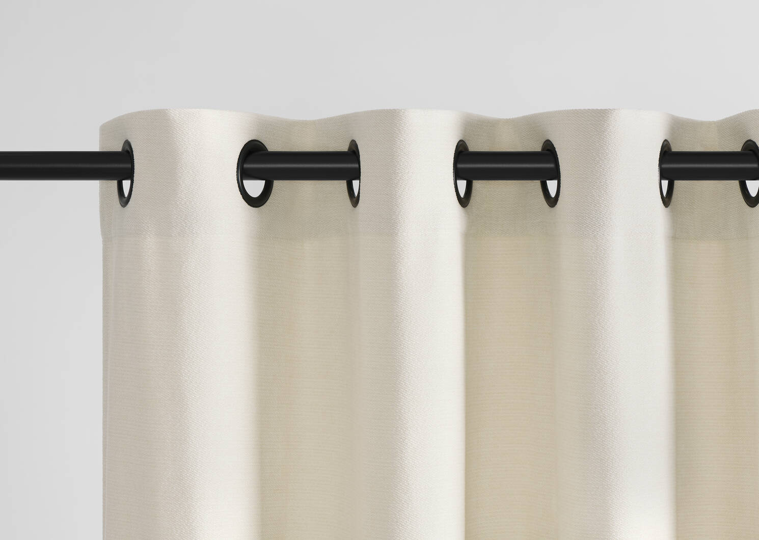 Rideau Julius 96 po cr&egrave;me