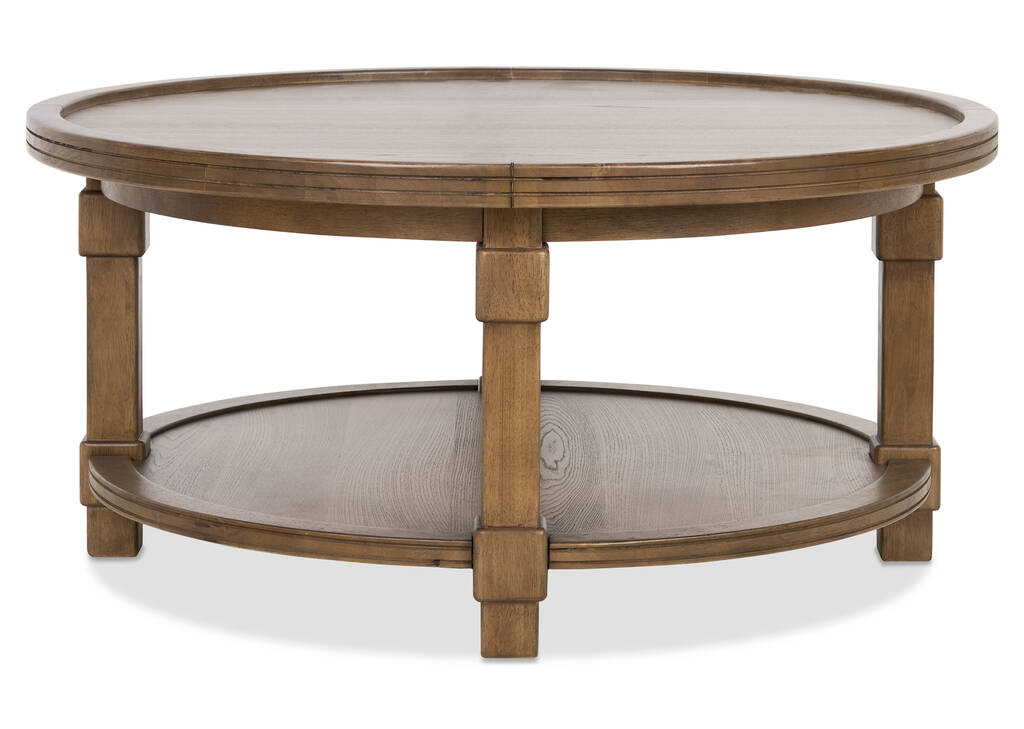 Table basse ronde Merrin -Larke brandy
