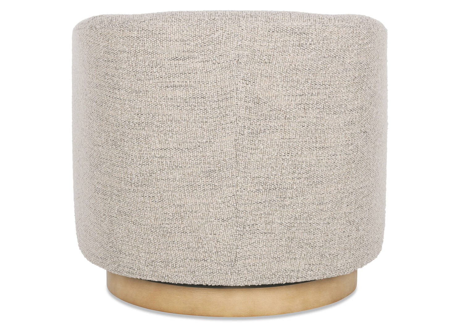 Fauteuil pivotant Caleb -Luly taupe