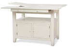 Cantina Ext Counter Table -Prairie White