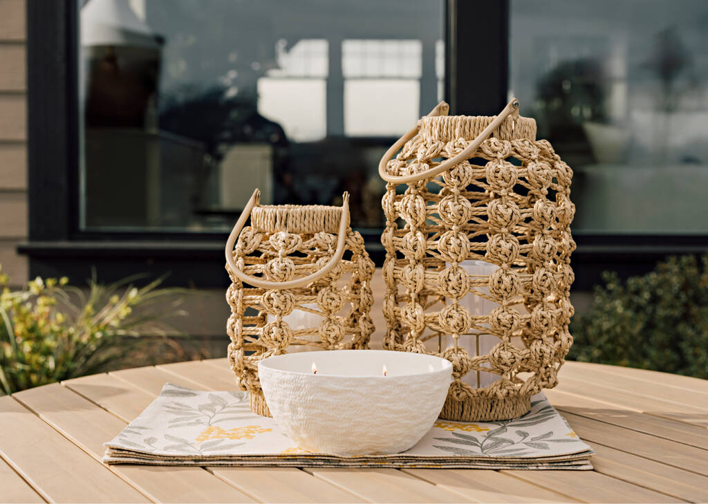 Morris Placemat Natural/Sage