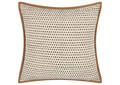 Lorah Cotton Pillow 20x20 Ivory/Brn