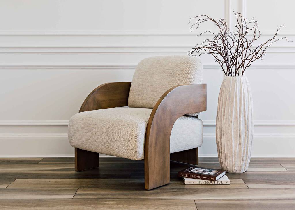 Greta Armchair -Mia Cream