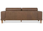 Carson Leather Sofa -Wes Rum