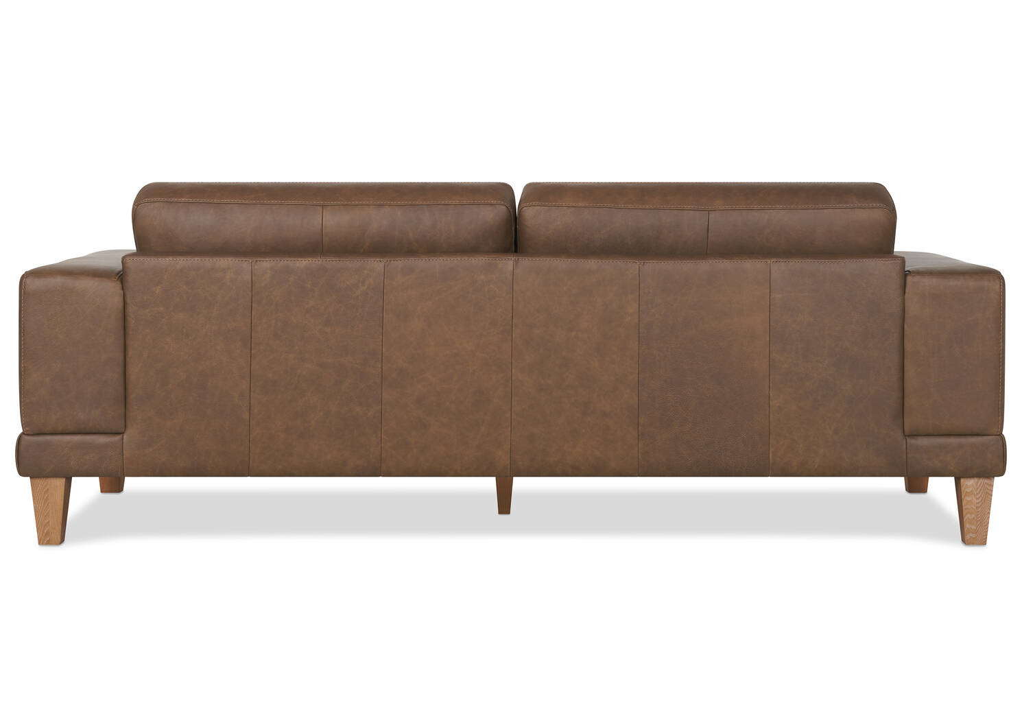 Carson Leather Sofa -Wes Rum