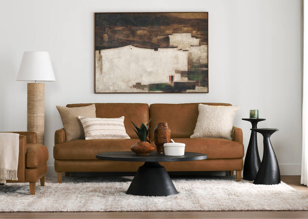 Nicolo Sofa & Gershwin Coffee Table