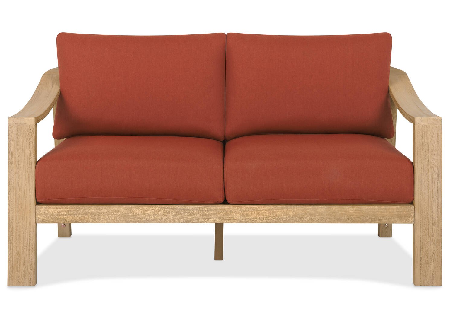 Tulum Outdoor Loveseat -Rust