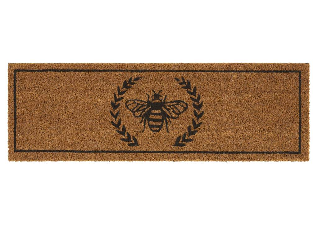 Paillasson de patio Bee naturel