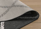 Tapis ext. Loreto 94x126 noir/blanc