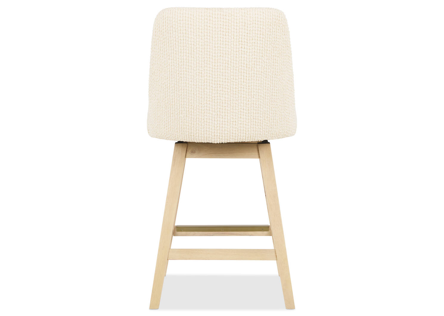 Tabouret pivotant Blair -Elna ivoire