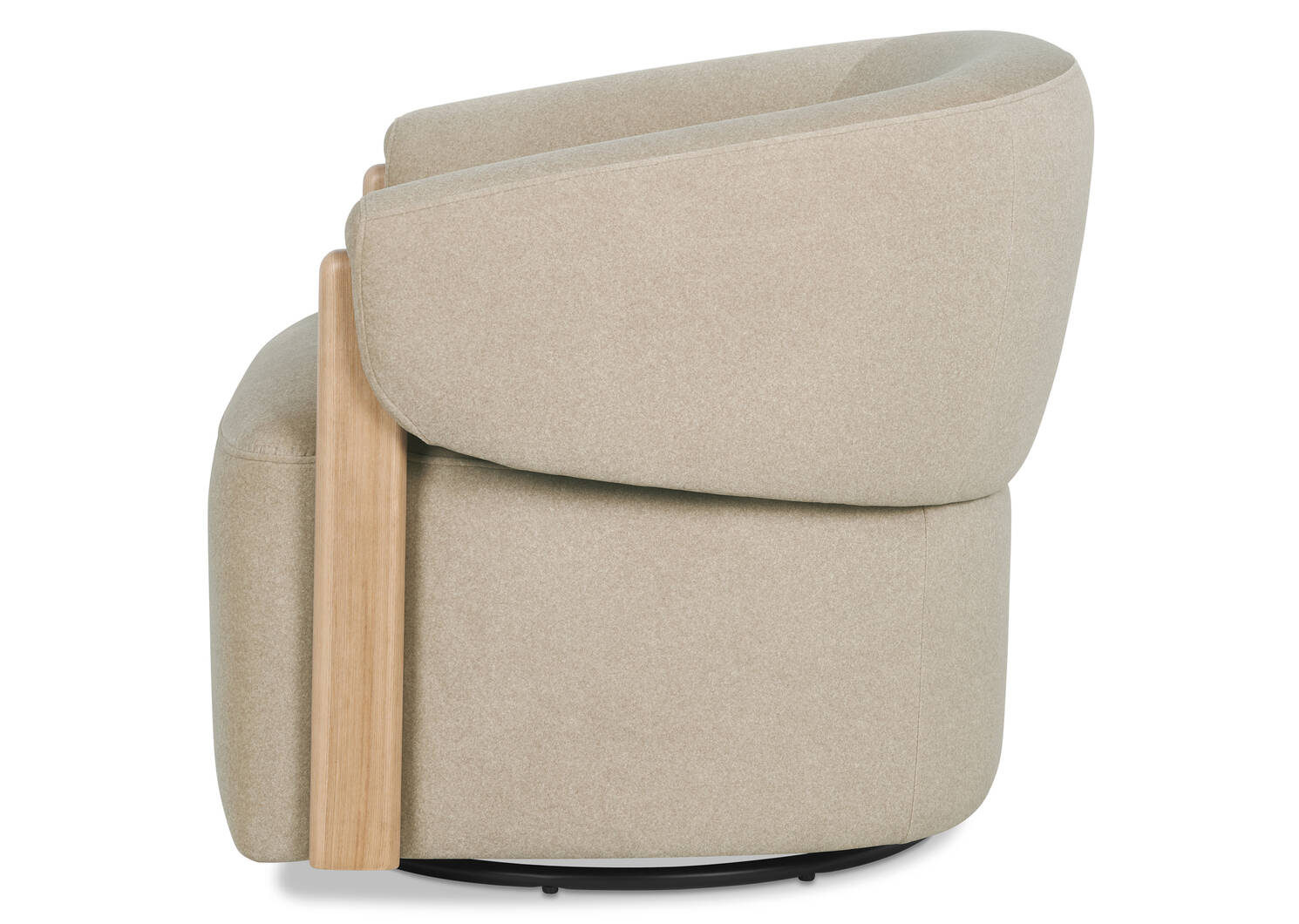 Alicent Swivel Armchair -Vaughn Sand