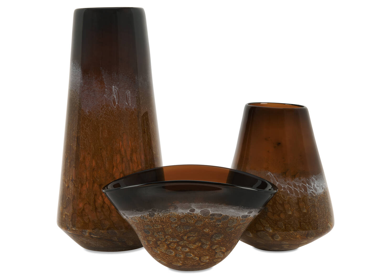 Petit vase Dagny brun