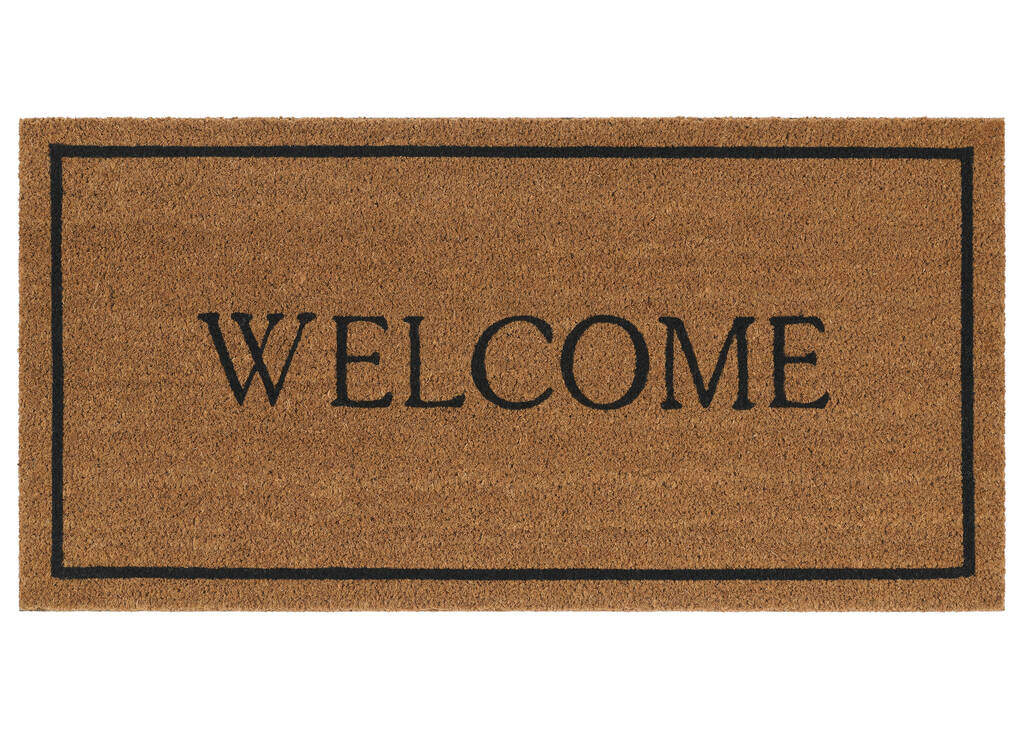 Paillasson Warm Welcome naturel