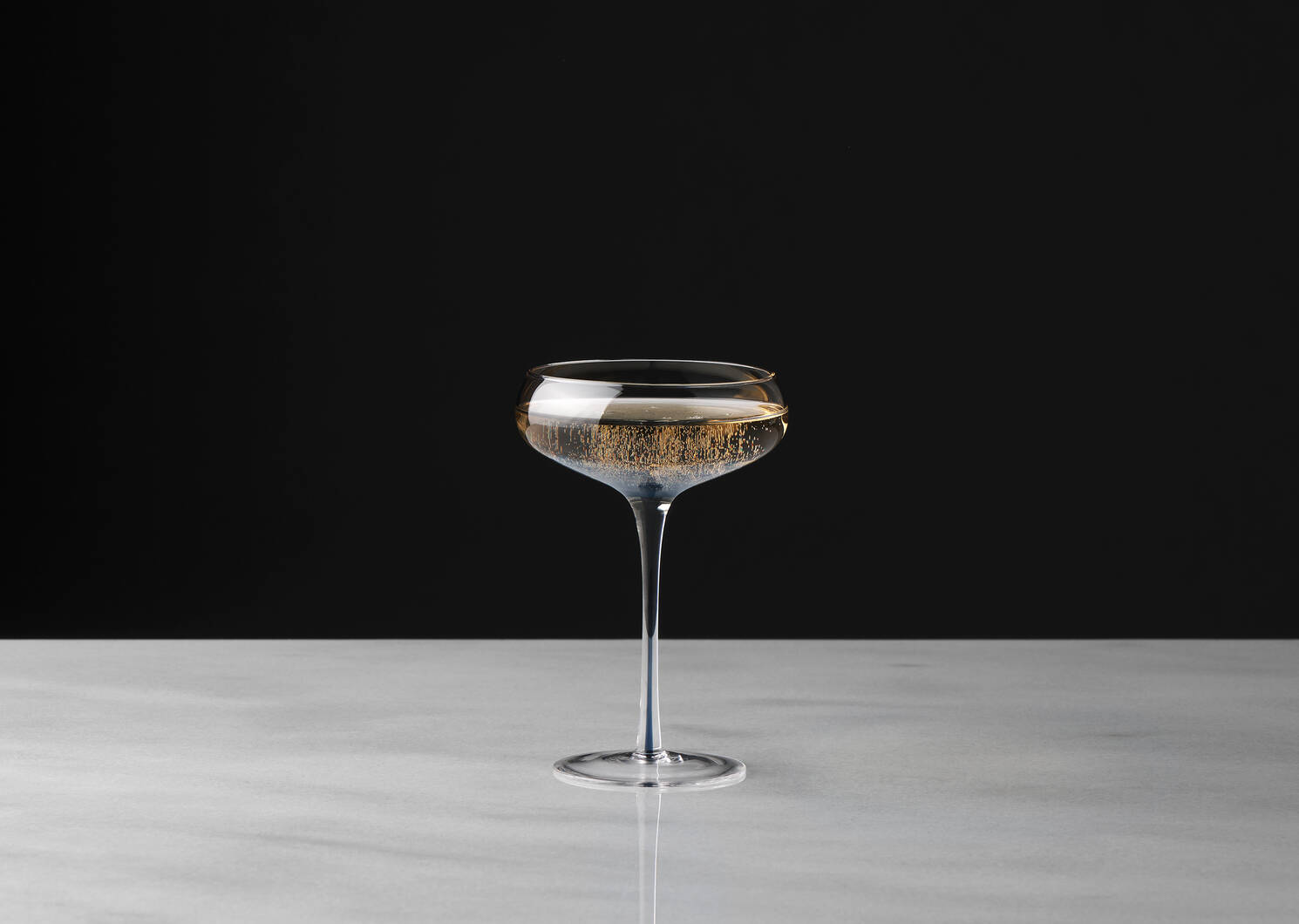 Collection de verres Maris transparents/bleus