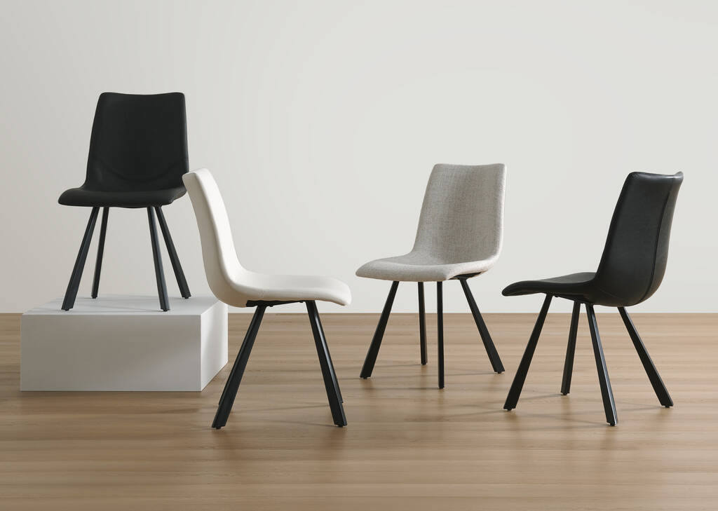 Chaise Callie -Scott noir