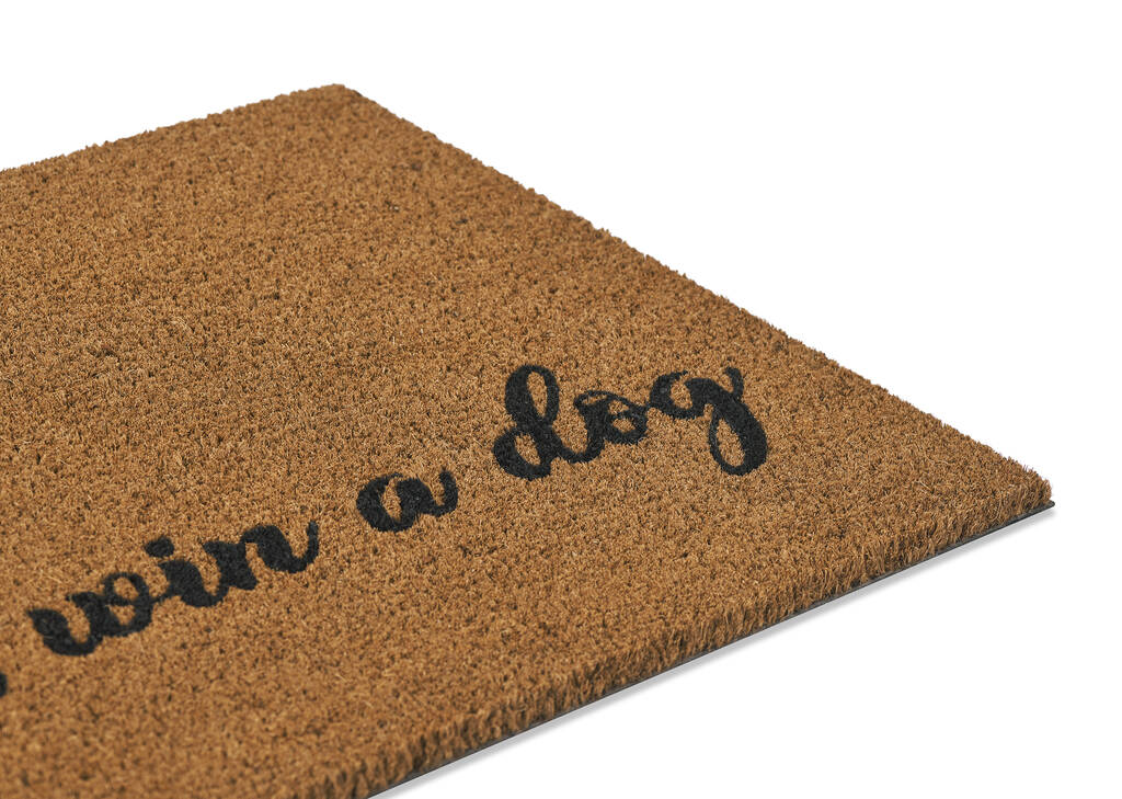 Win a Dog Doormat Natural