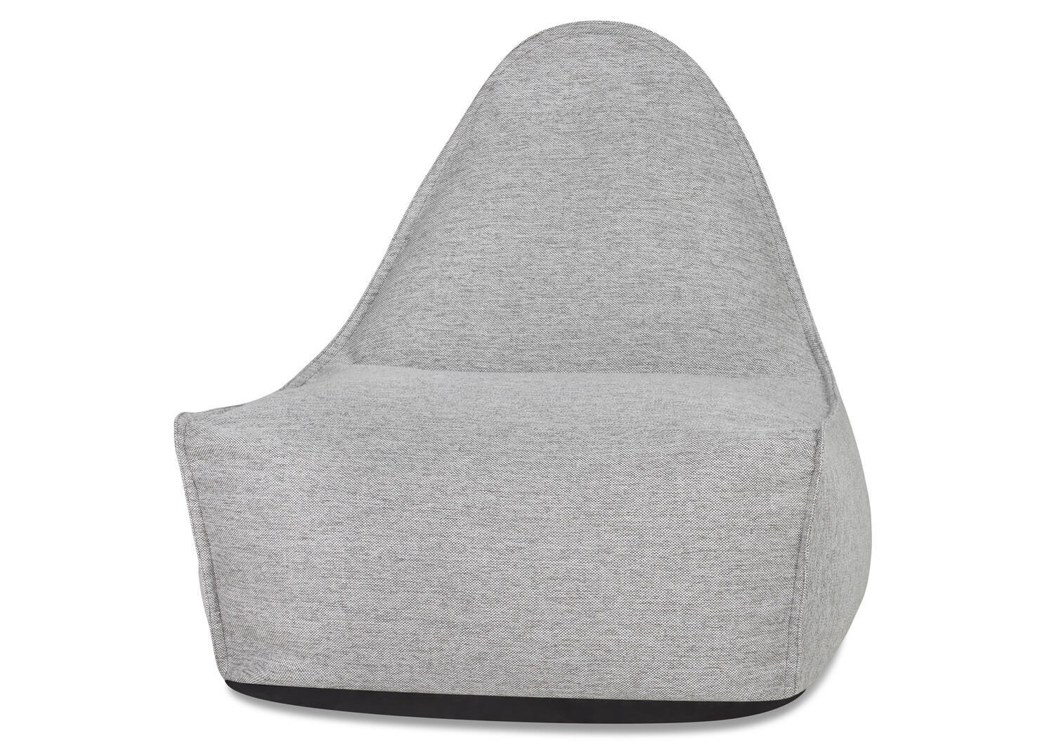 Chaise dét. et r-pieds Cabana -Kobe gris