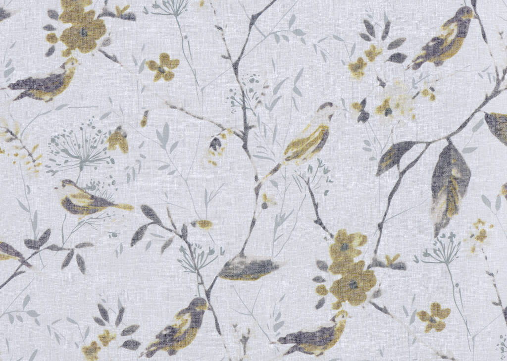 Voilage Gina 96 blanc/multi