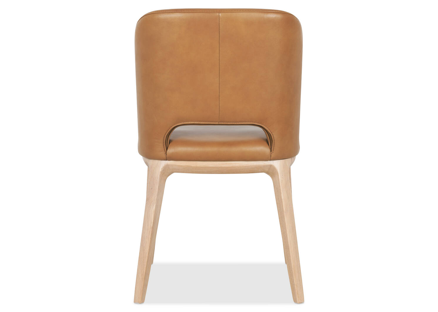 Welles Leather Dining Chair -Olson Camel