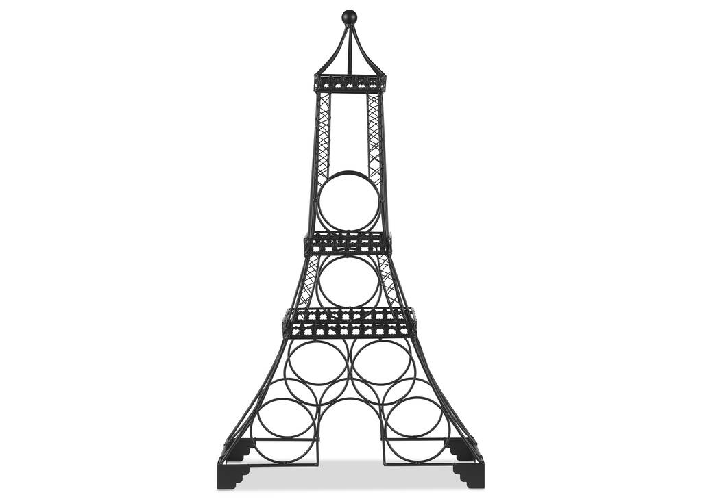 Support à vin Eiffel Tower noir