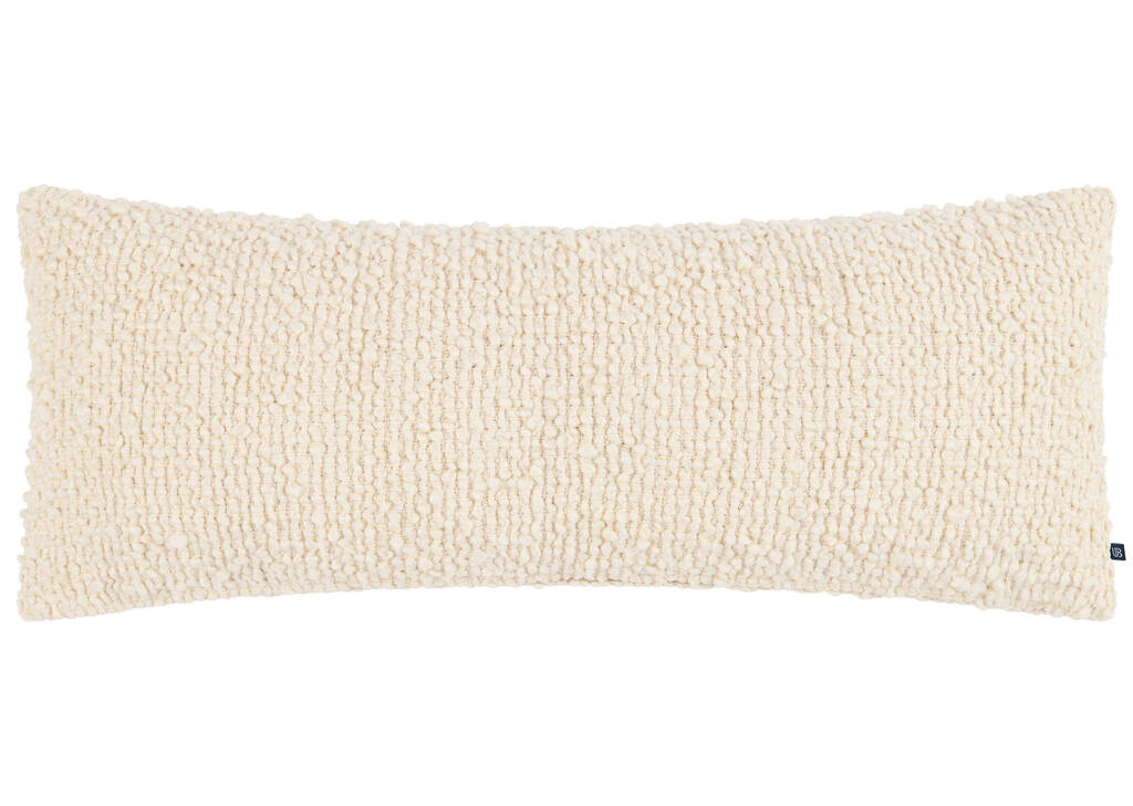 Cleo Boucle Pillow 14x36 Ivory