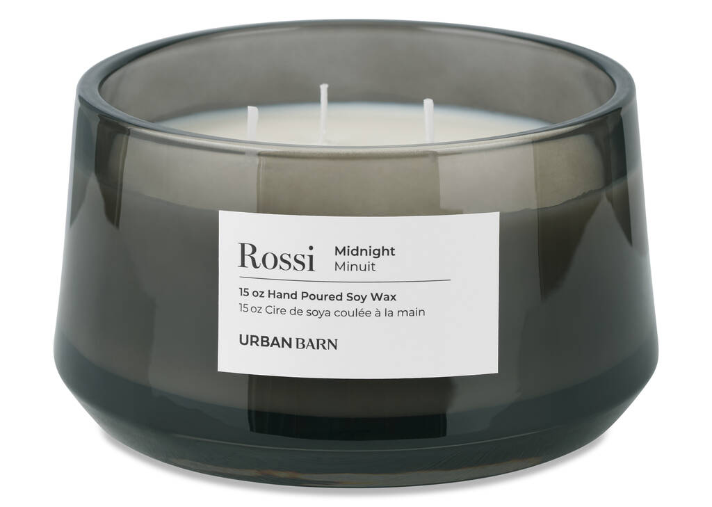 Rossi Candle Wide Grey