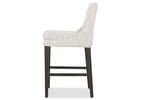 Tabouret Murdoch -Luly poivre/vison