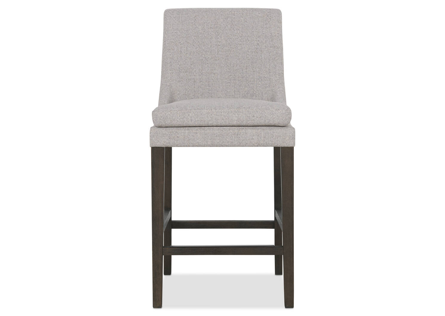 Tabouret Murdoch -Cyrilo argenté/vison