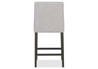 Tabouret Murdoch -Cyrilo argenté/vison