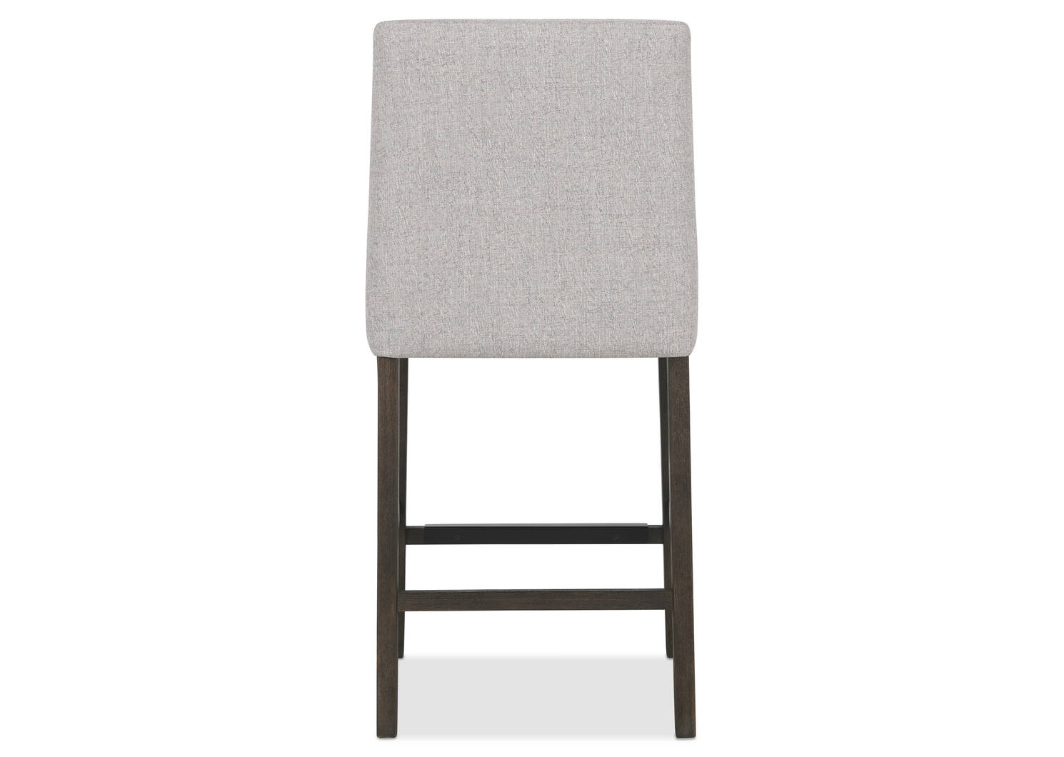 Tabouret Murdoch -Cyrilo argenté/vison